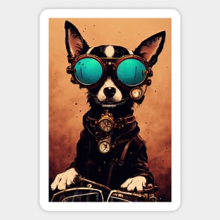 Vintage chihuahua portrait Magnet